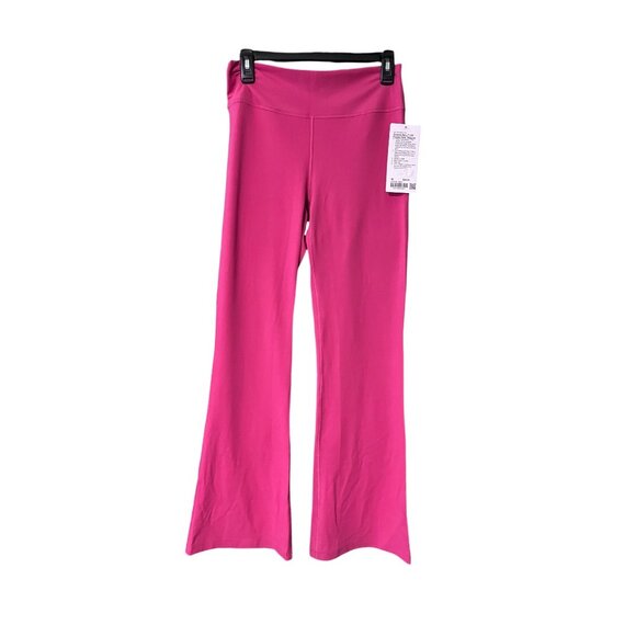 Lululemon Groove Nulu High-Rise Flared Pants Raspberry Coulis Regular Fit - Picture 2 of 5